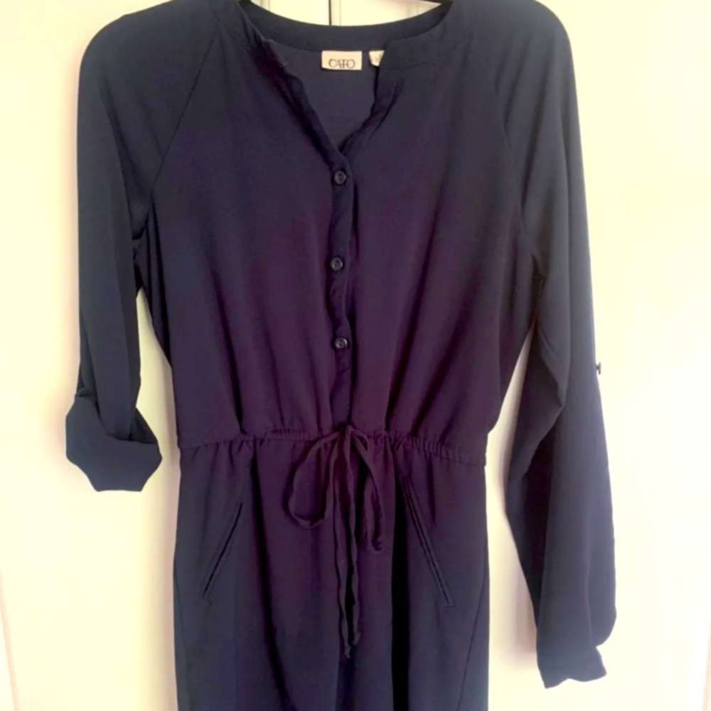 CATO navy blue dress